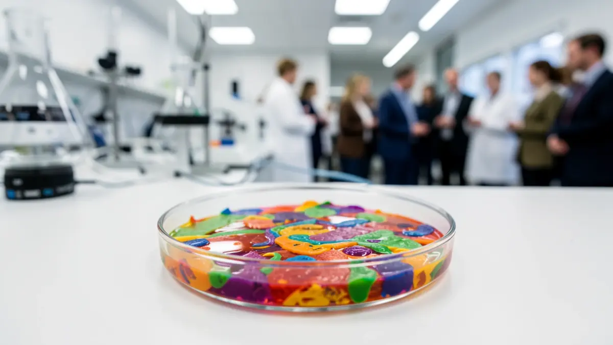 Imagen genérica de un cultivo biológico en un laboratorio.