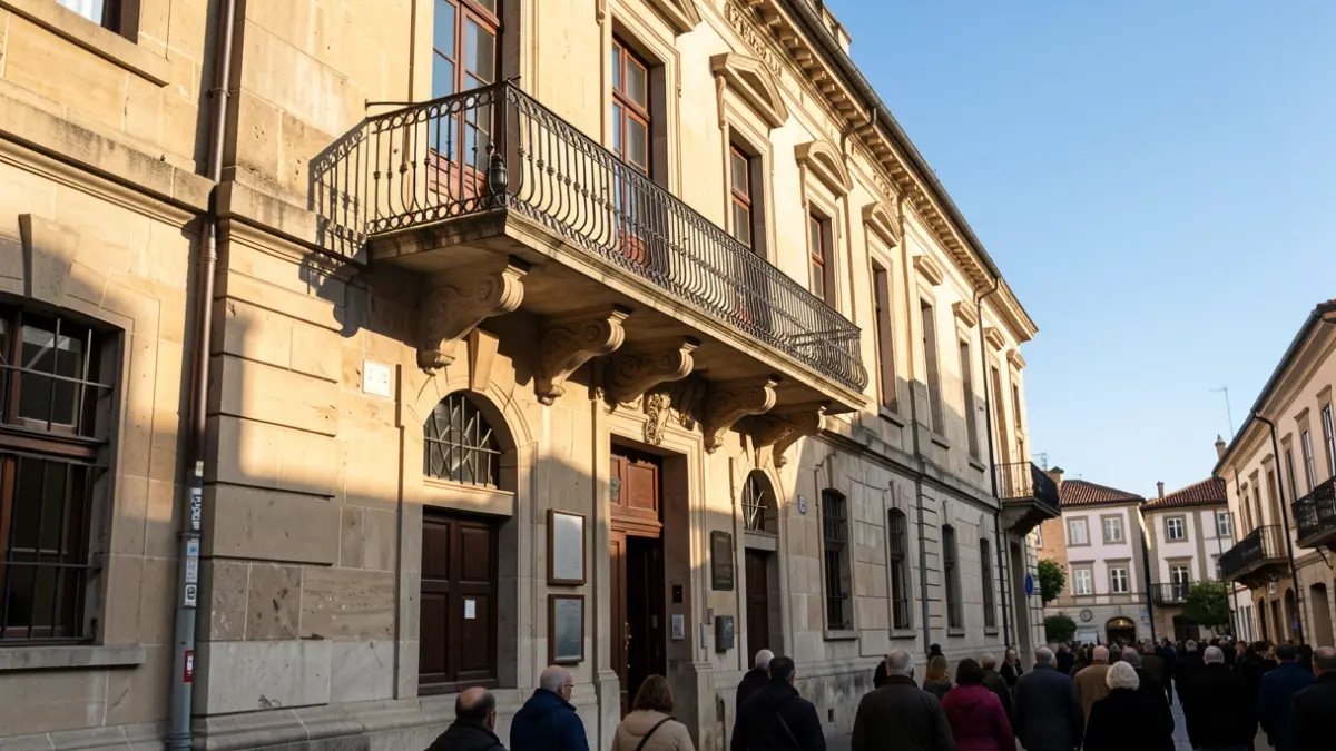 Imagen genérica de un edificio administrativo de la Xunta de Galicia.