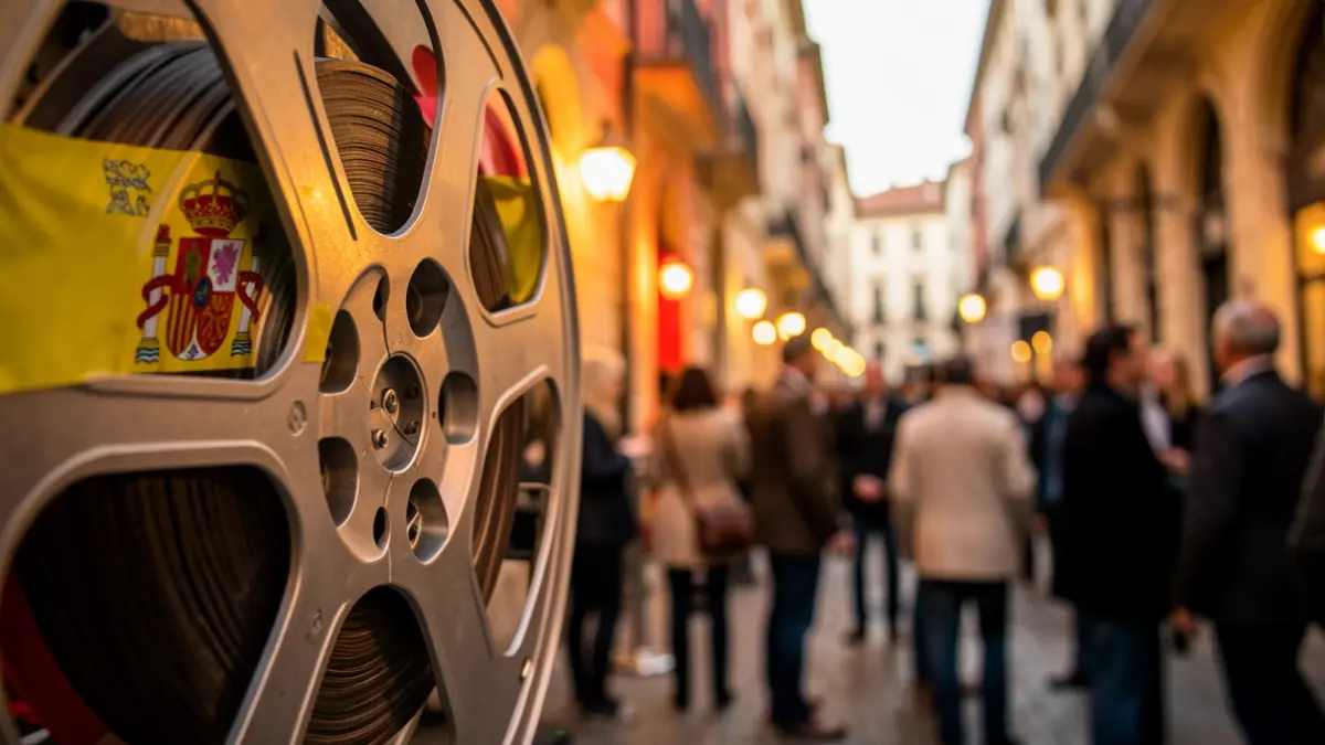 Primeira plana dun festival de cinema galego.