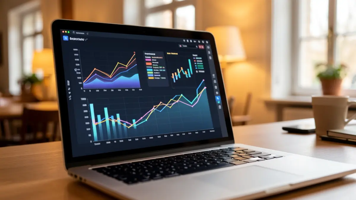 Imagen genérica de datos digitales en una pantalla de ordenador.