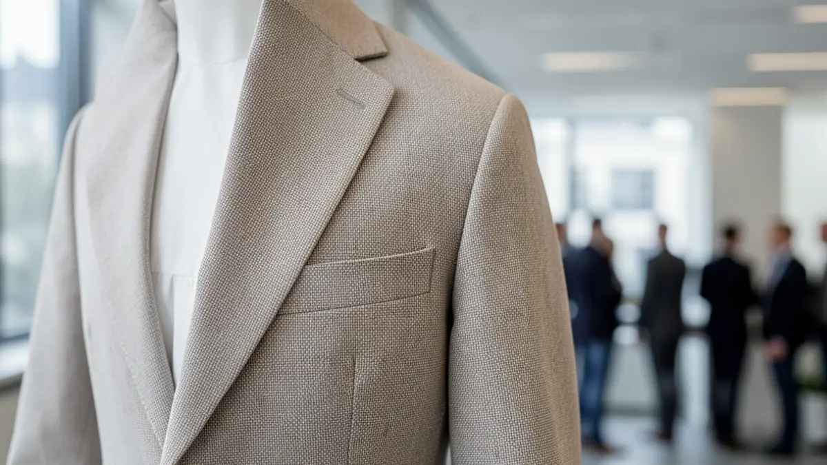 Imagen genérica de un tejido elegante y moderno en una oficina.