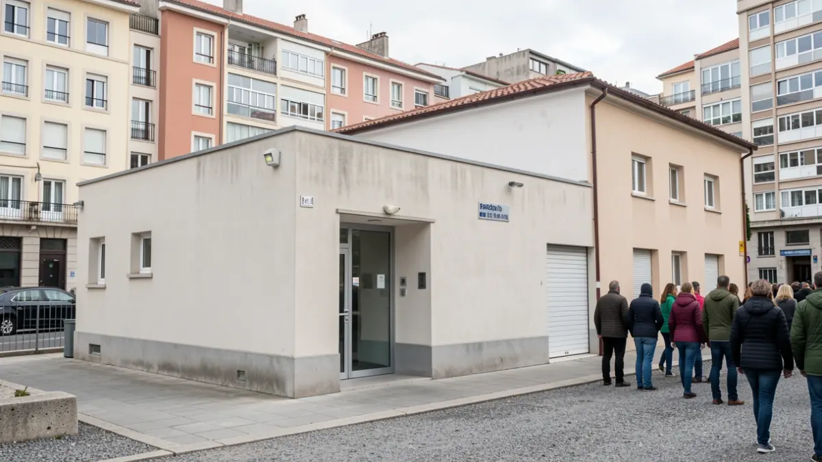 Imaxe xenérica do refuxio Pardo de Atín en Ferrol.