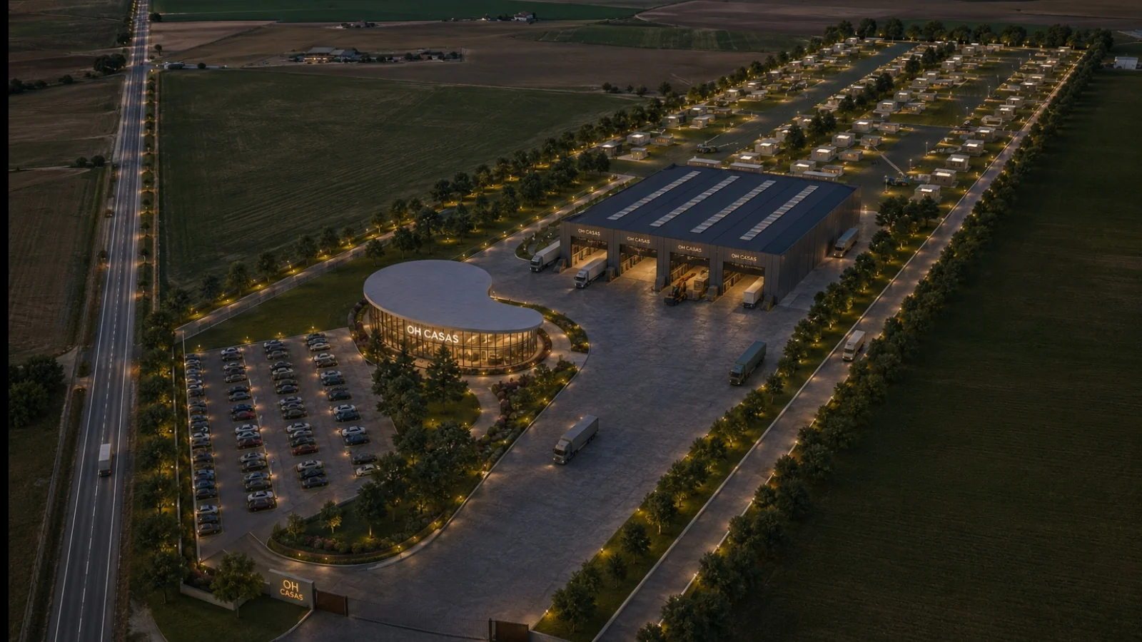 OH Casas Modulares celebra 10 anos iniciando a maior fábrica de vivendas industrializadas e modulares de España