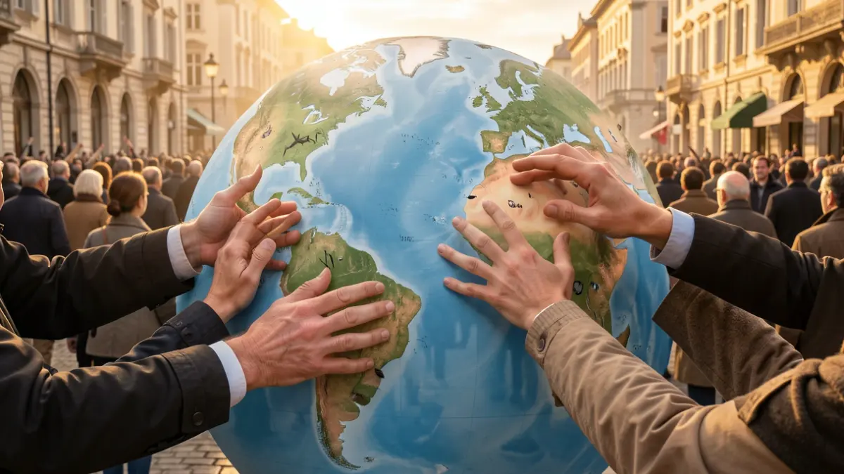 Imaxe xenérica de solidariedade e axuda humanitaria.
