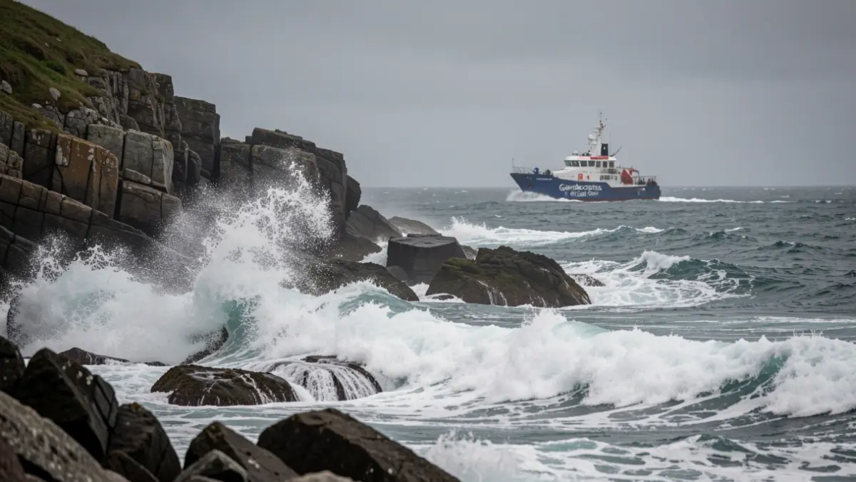 Imagen genérica de rescate marítimo en Galicia.