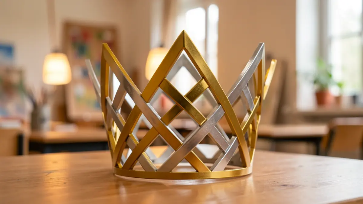 Imagen genérica de una corona estilizada que simboliza la unión y el equilibrio.