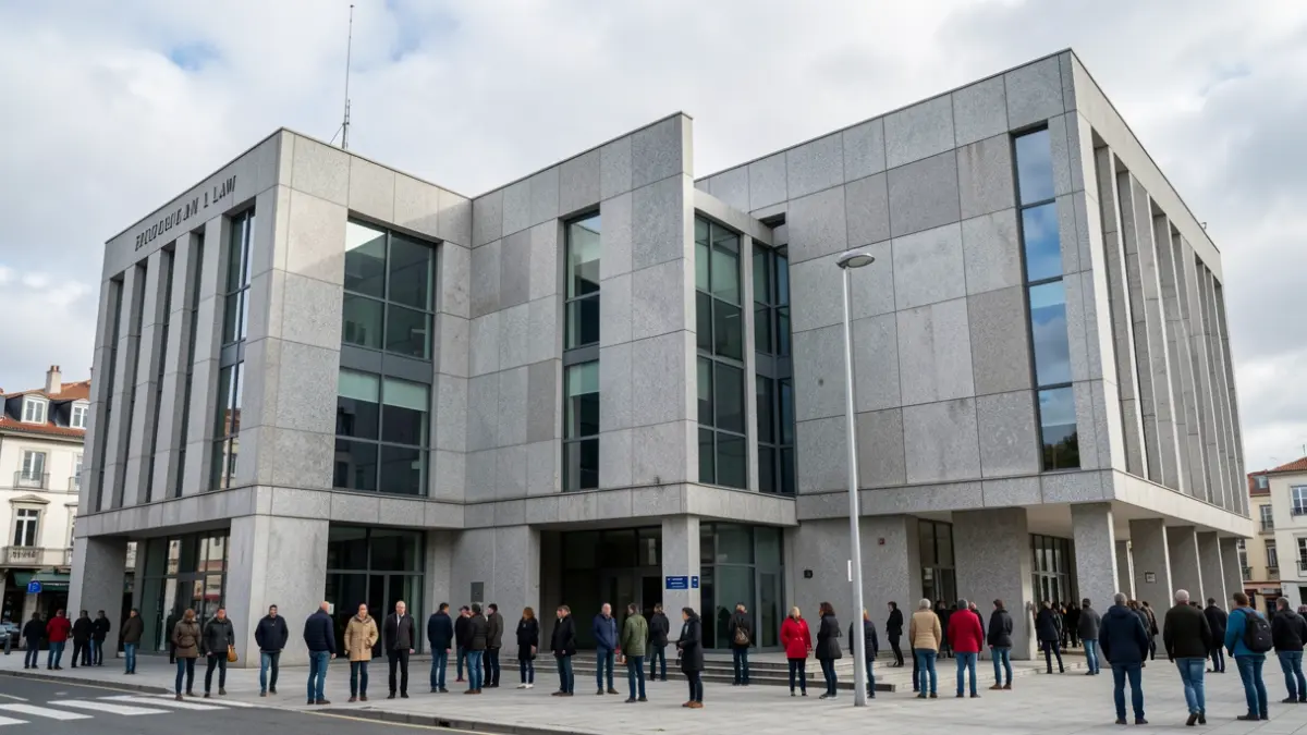 Imagen genérica de la Facultad de Derecho de la Universidad de A Coruña.