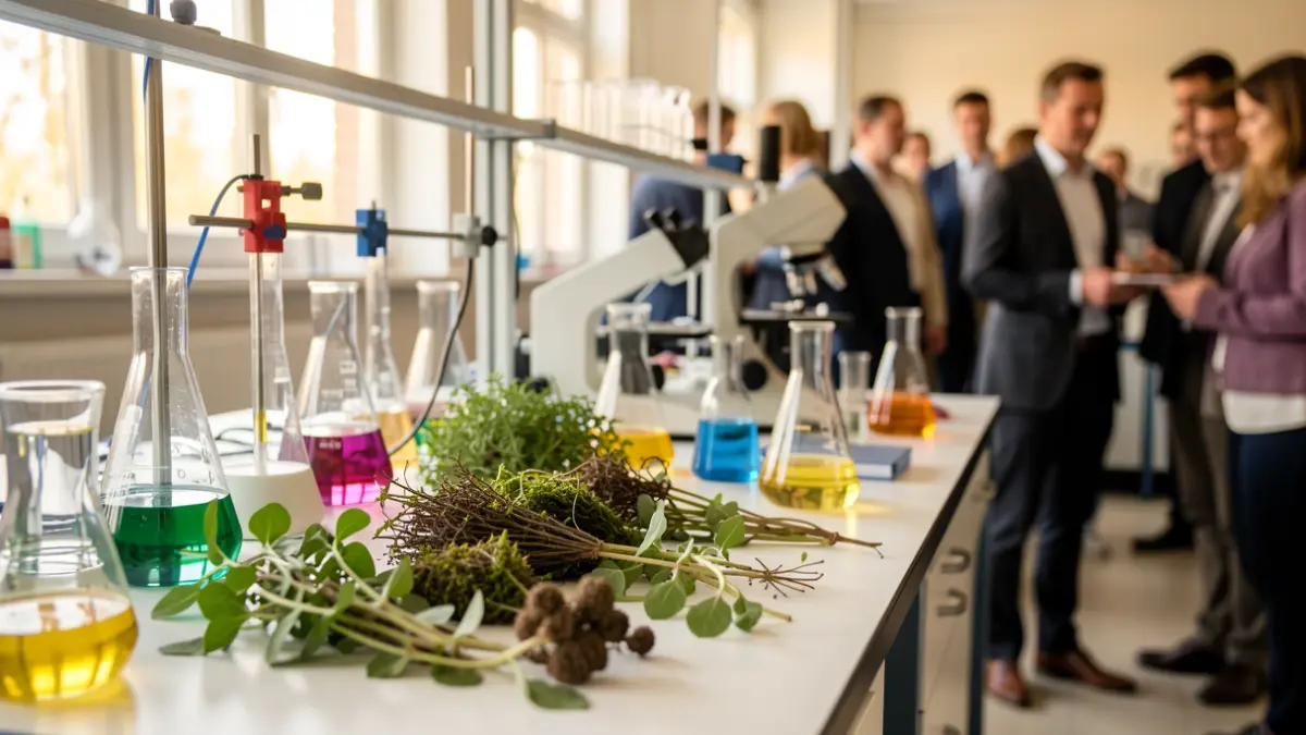 Imagen genérica de un laboratorio de investigación agrícola.