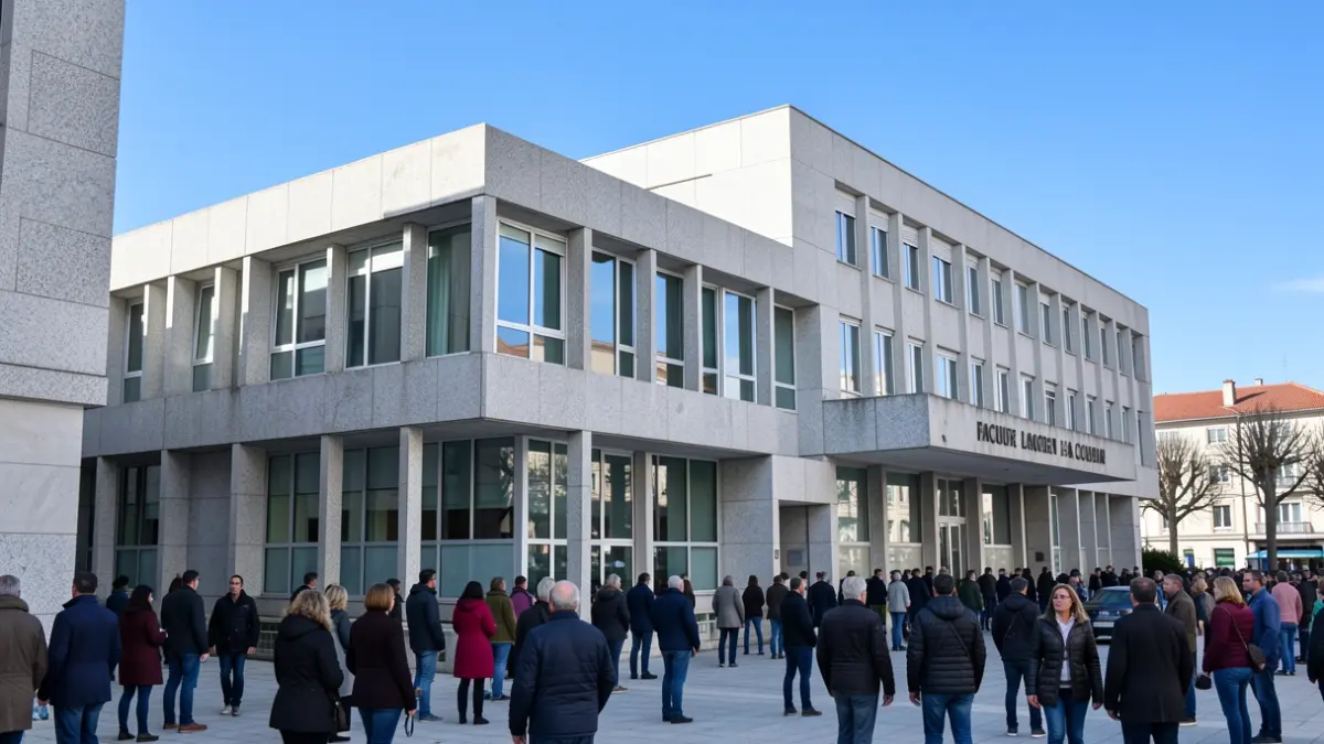 Imagen genérica de la Facultad de Derecho de la Universidad de A Coruña.