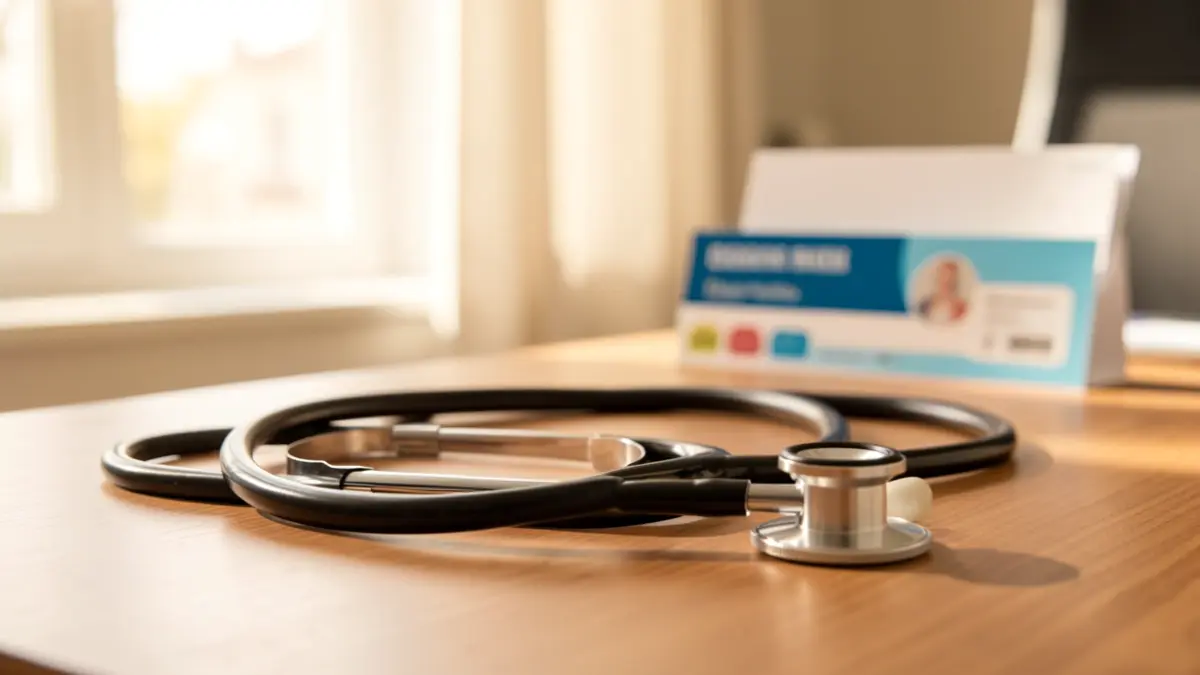 Imagen genérica de una consulta sanitaria con material médico.