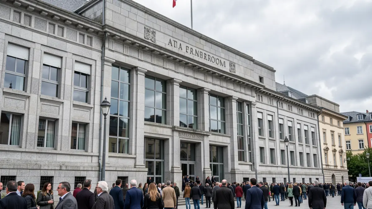 Imaxe xenérica do Parlamento de Galicia.