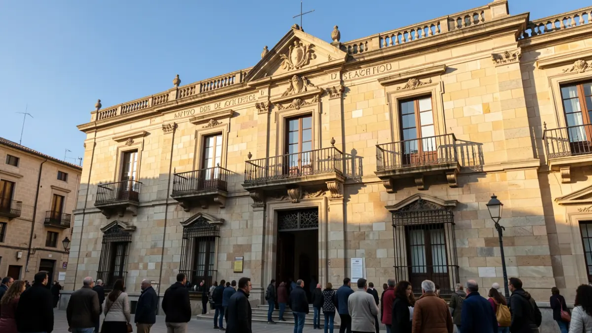 Imagen genérica de la Casa del Ayuntamiento de Santiago de Compostela.