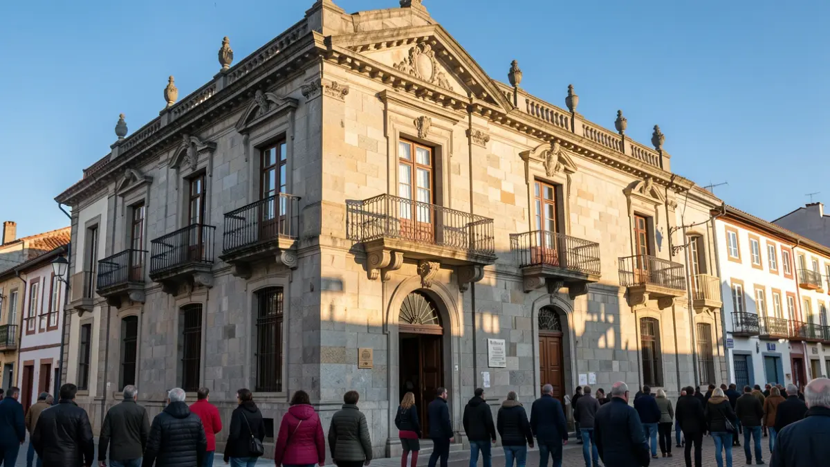 Imagen genérica de la Casa del Ayuntamiento de Santiago de Compostela.