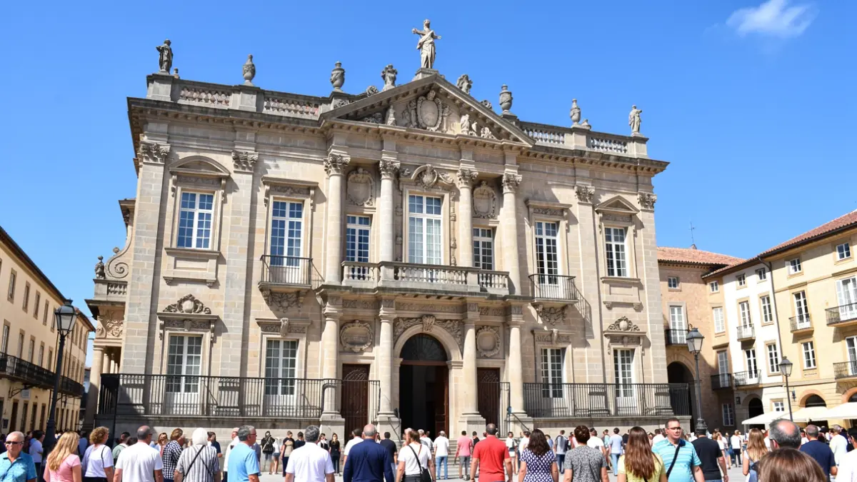 Imagen genérica de la Casa do Concello de Santiago de Compostela.