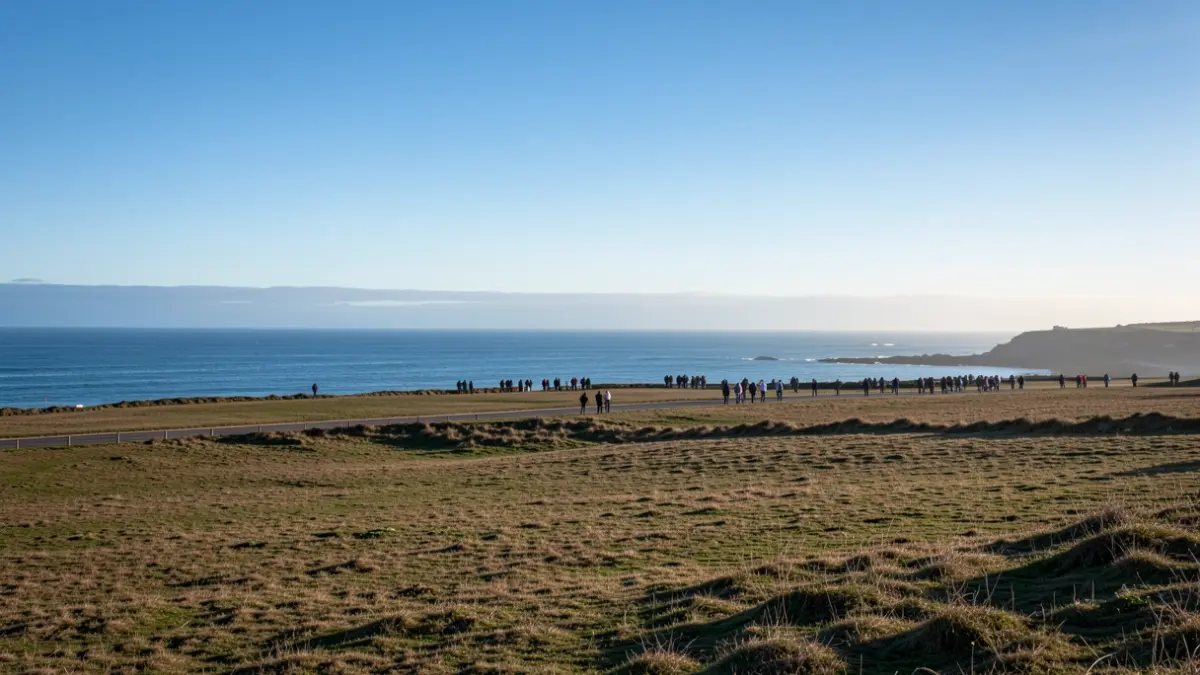 Imagen genérica de un paisaje costero gallego en un día soleado.