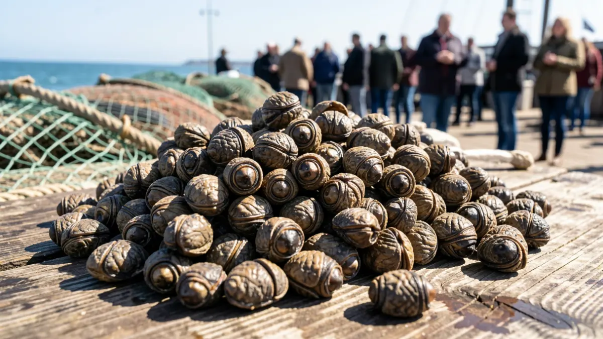 Imagen genérica de percebes incautados.