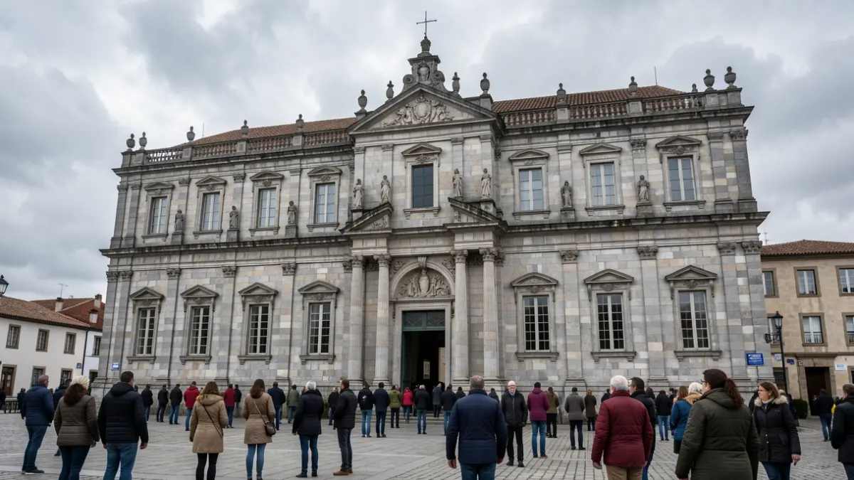 Imagen genérica del Pazo de Raxoi, sede del Ayuntamiento de Santiago de Compostela.