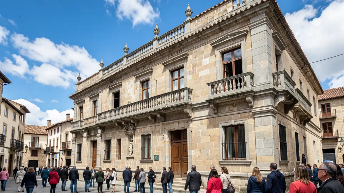 Imagen genérica del Pazo de Raxoi en Santiago de Compostela.