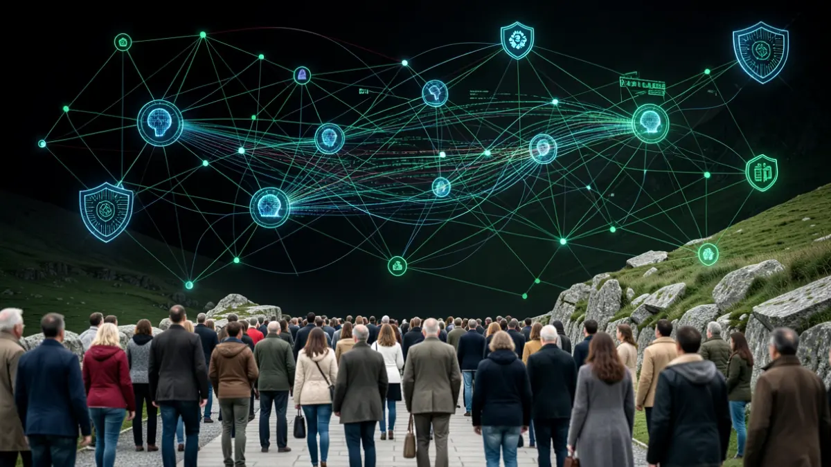 Imagen genérica de redes digitales e inteligencia artificial.