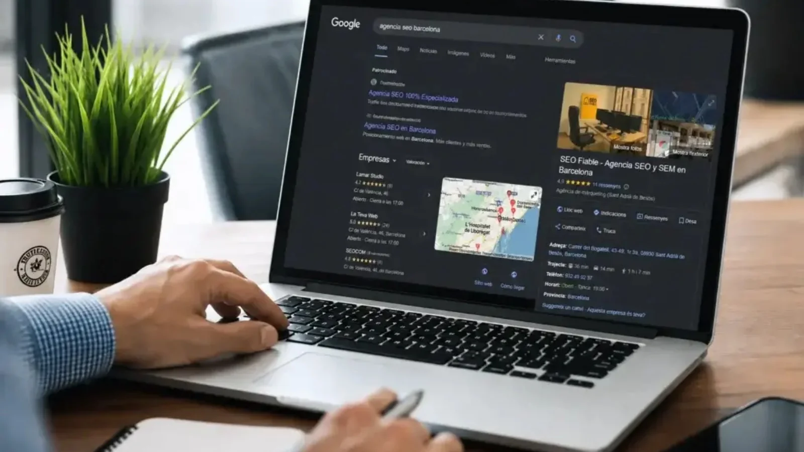 Posicionamento web en Barcelona