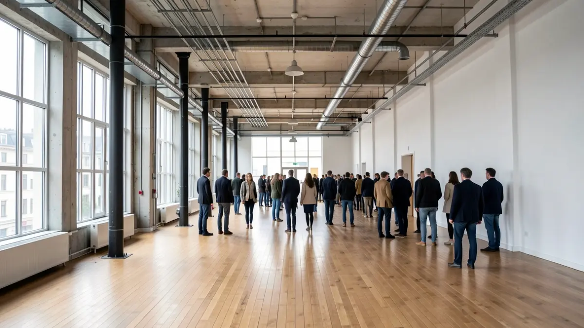 Interior del nuevo Centro Internacional de la Creatividad de Pontevedra.