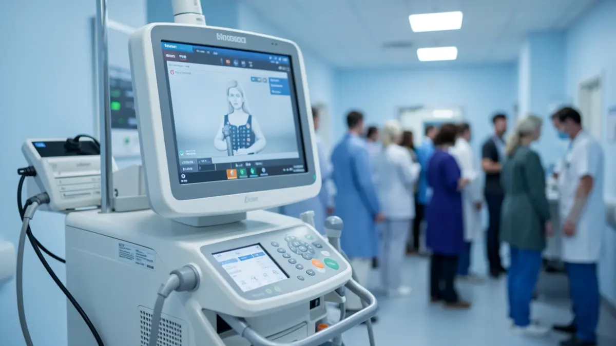 Imagen genérica de equipamiento médico en un hospital.