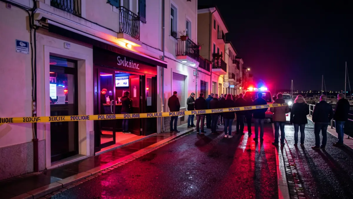 Imagen genérica de un local de ocio nocturno cerrado por la policía en Sanxenxo.