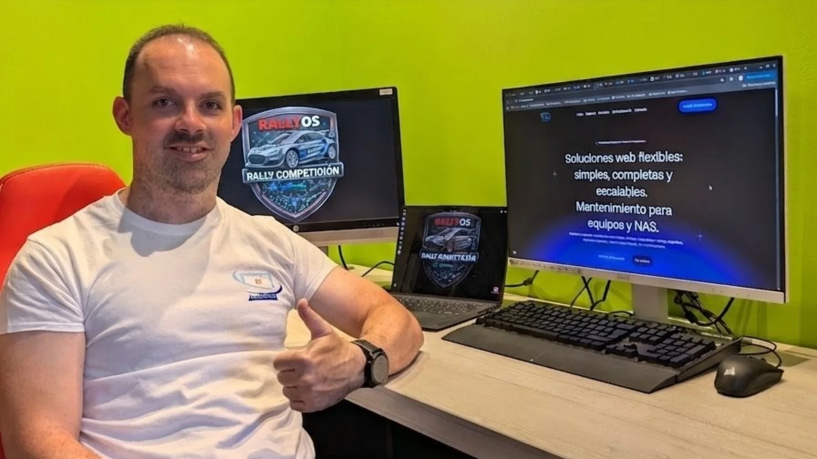 sh-informàtica: a revolución da nube privada empresarial e o software de IA para o motor de RallyOS