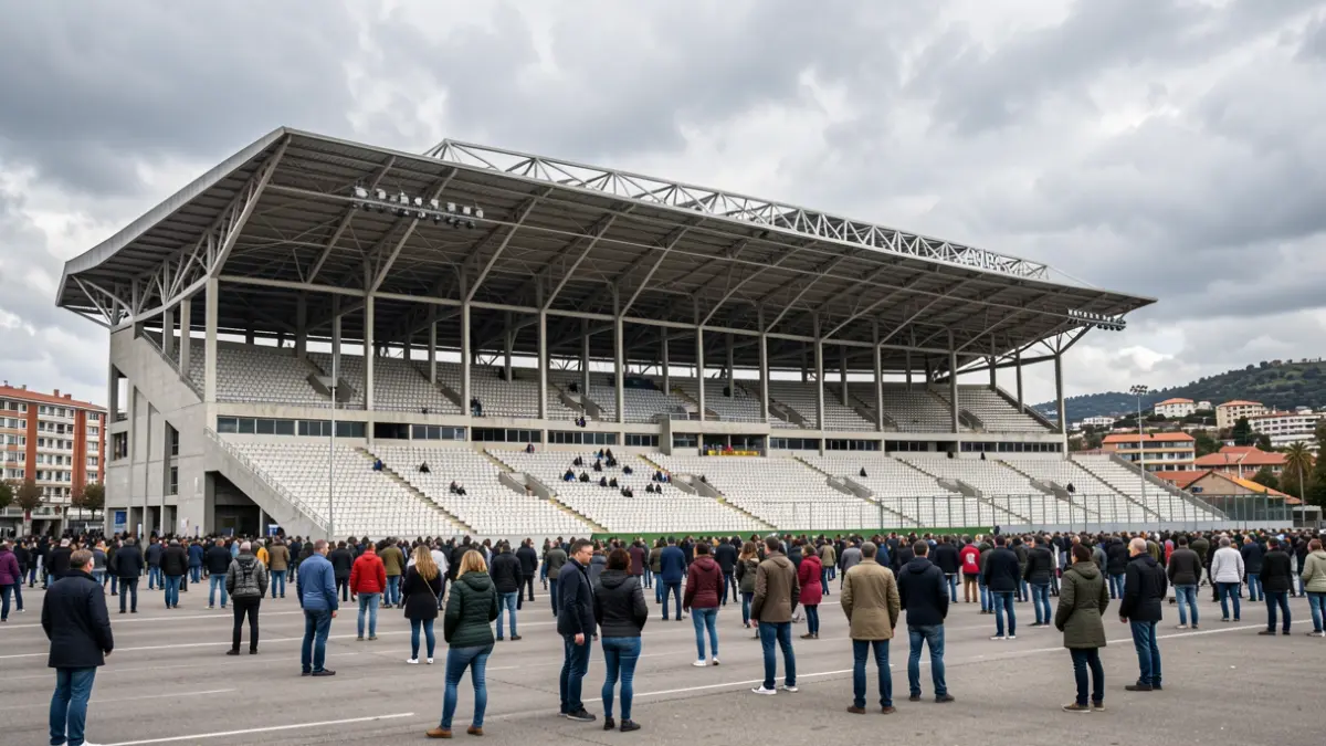 Imagen genérica del estadio de Balaídos en Vigo.