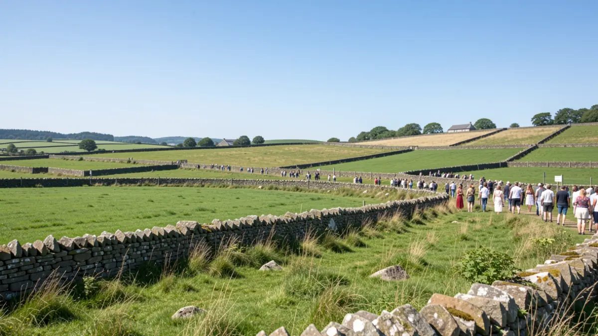 Imagen genérica de un día soleado de verano en un paisaje rural gallego.