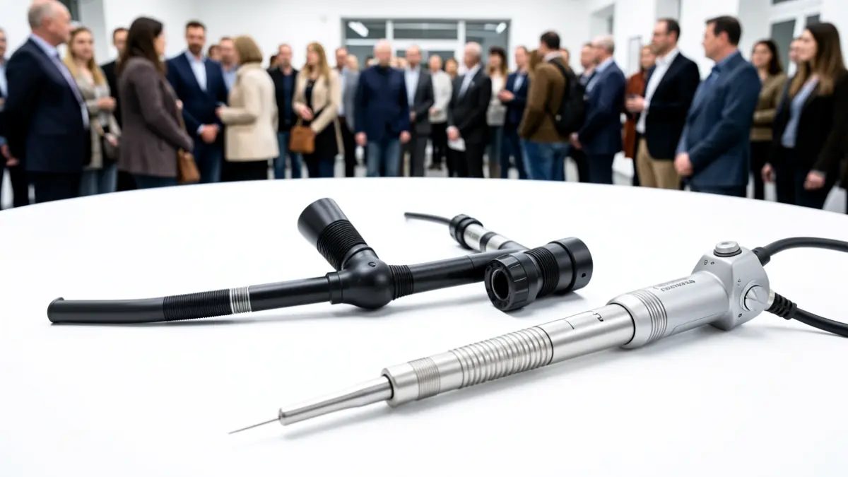 Imaxe xenérica de equipamento médico para diagnóstico e tratamento de pneumoloxía e otorrinolaringoloxía.