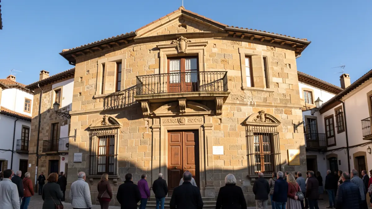 Imaxe xenérica dun concello tradicional de pedra en Galicia.