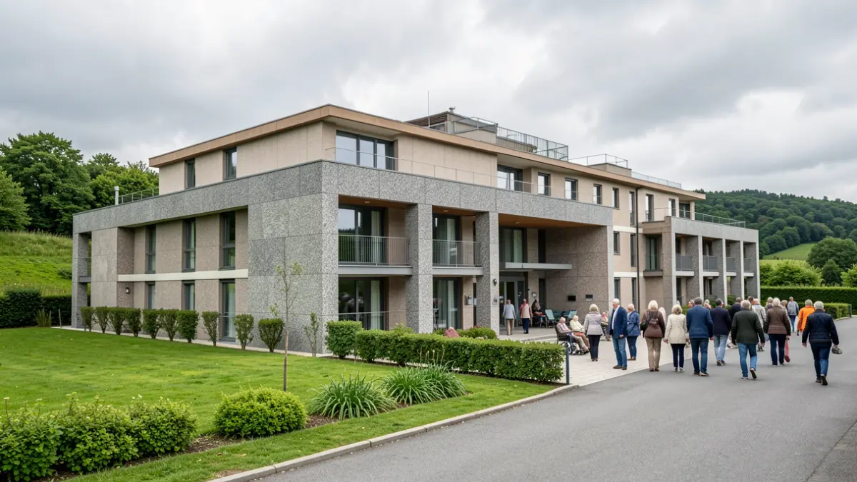 Imagen genérica de una residencia de mayores pública en Galicia.