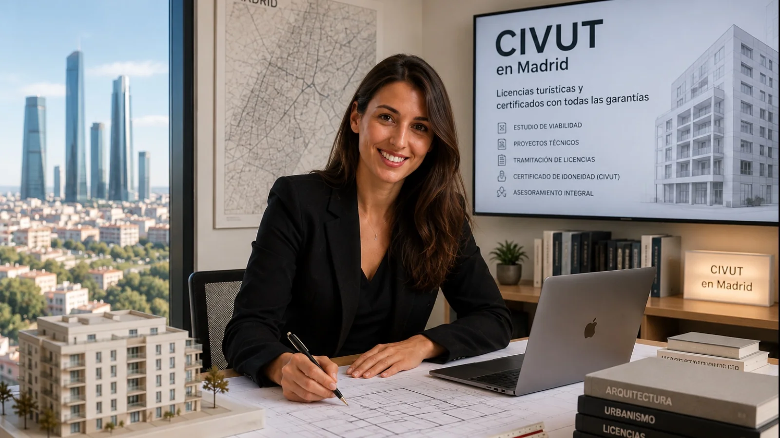 Cristina Beltrán lidera CIVUT en Madrid, empresa especializada en licenzas turísticas