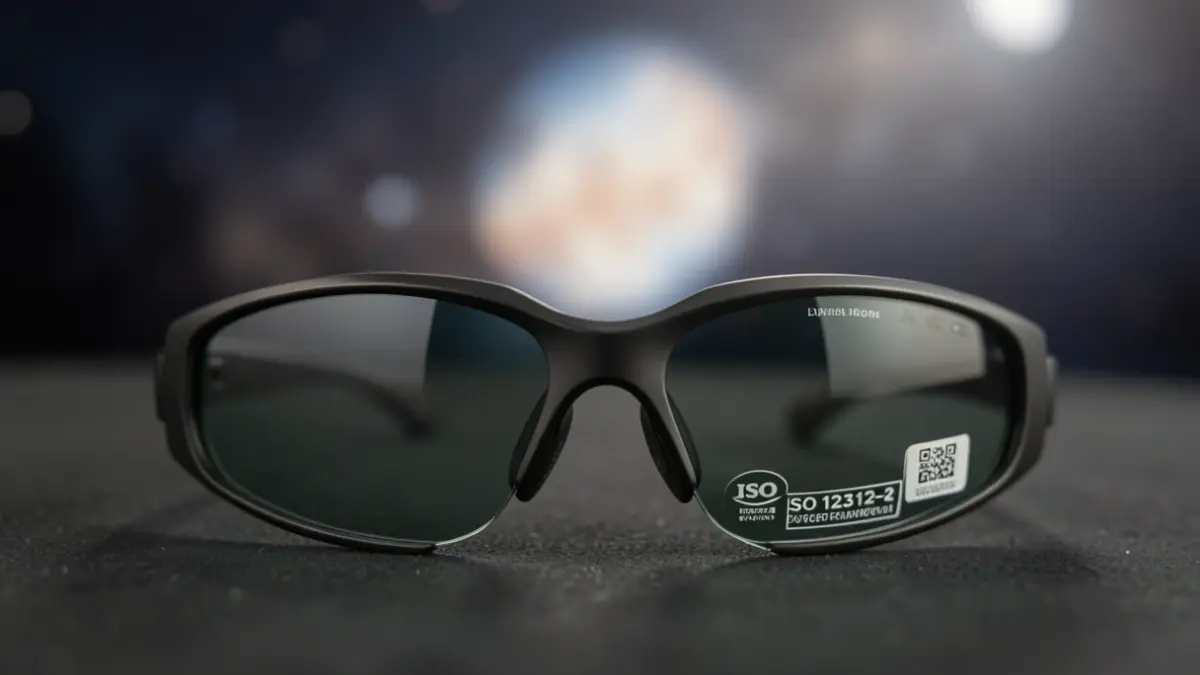 Imaxe xenérica de lentes de eclipse homologadas.
