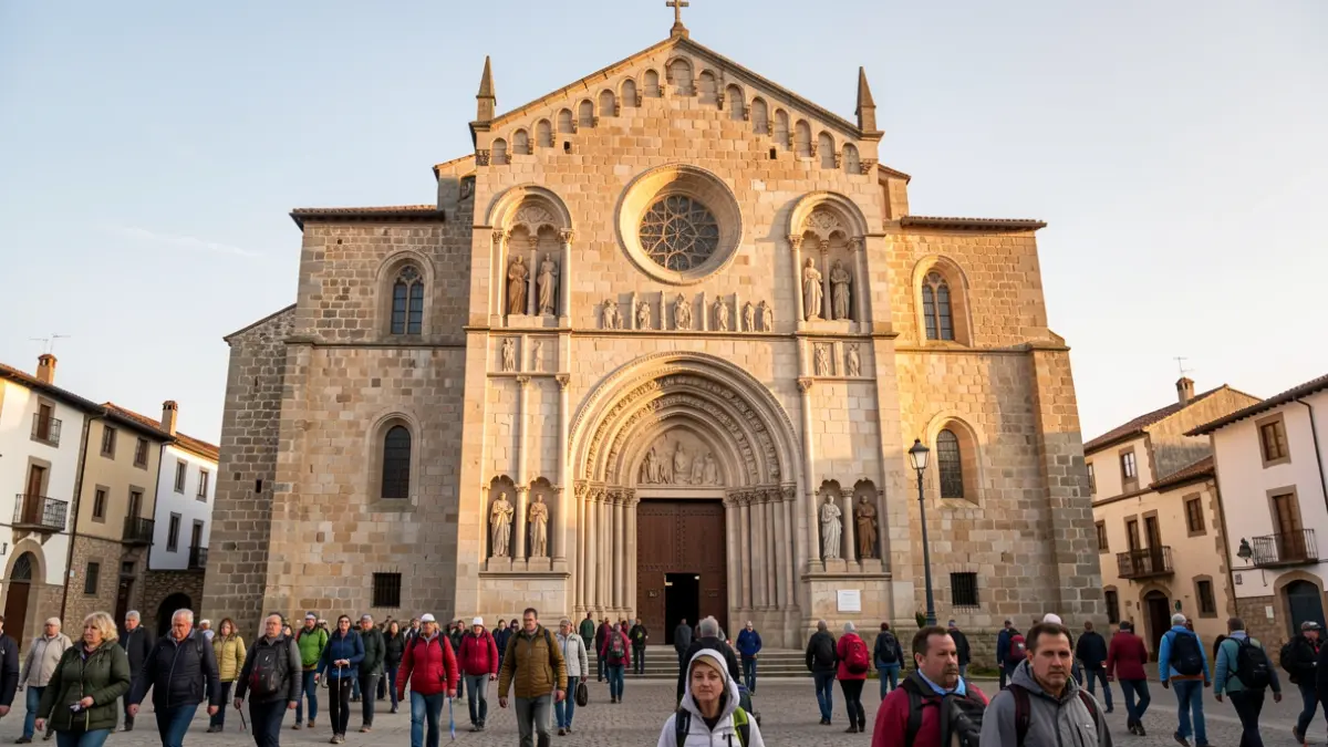 Imagen genérica de la Iglesia de San Salvador en Sarria.