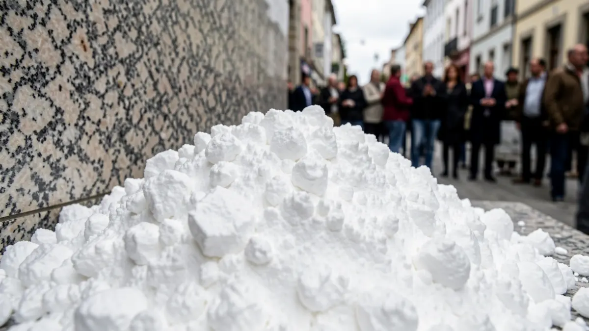Imagen genérica de incautaciones de drogas en Galicia, con textura de granito gallego.