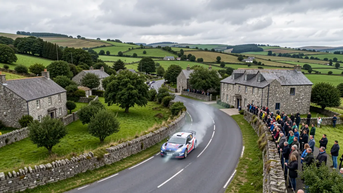 Imagen genérica de rally en Galicia.