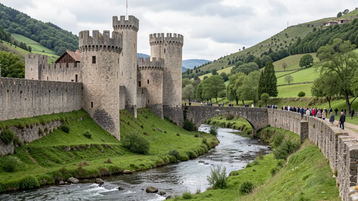 Imaxe xenérica de castelos medievais galegos.