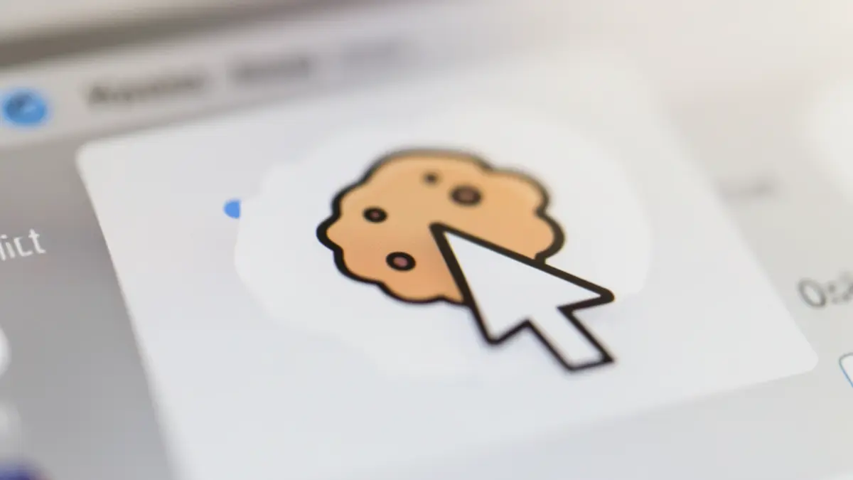 Imaxe xenérica de configuración de cookies nunha páxina web.
