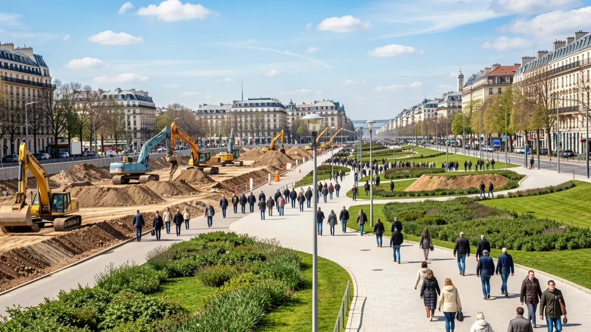 Imagen genérica de obras de infraestructuras.