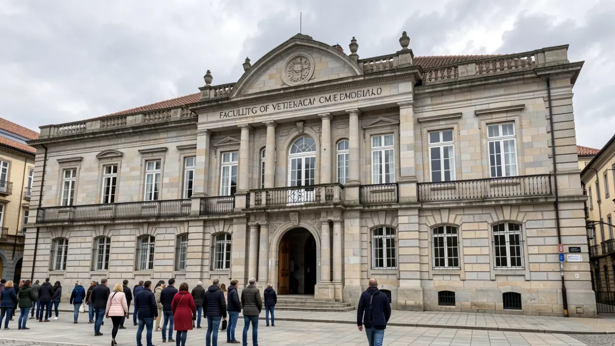 Imaxe xenérica da Facultade de Veterinaria da USC en Lugo.