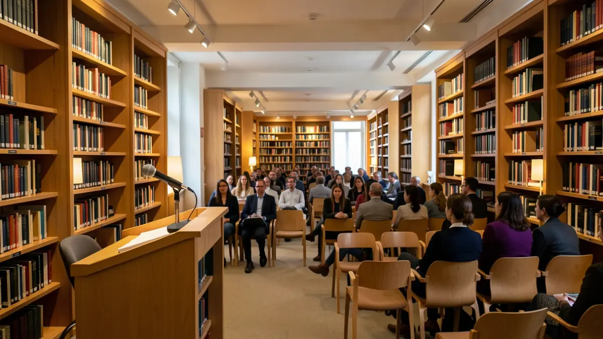 Imaxe xenérica dunha aula ou espazo de formación académica.
