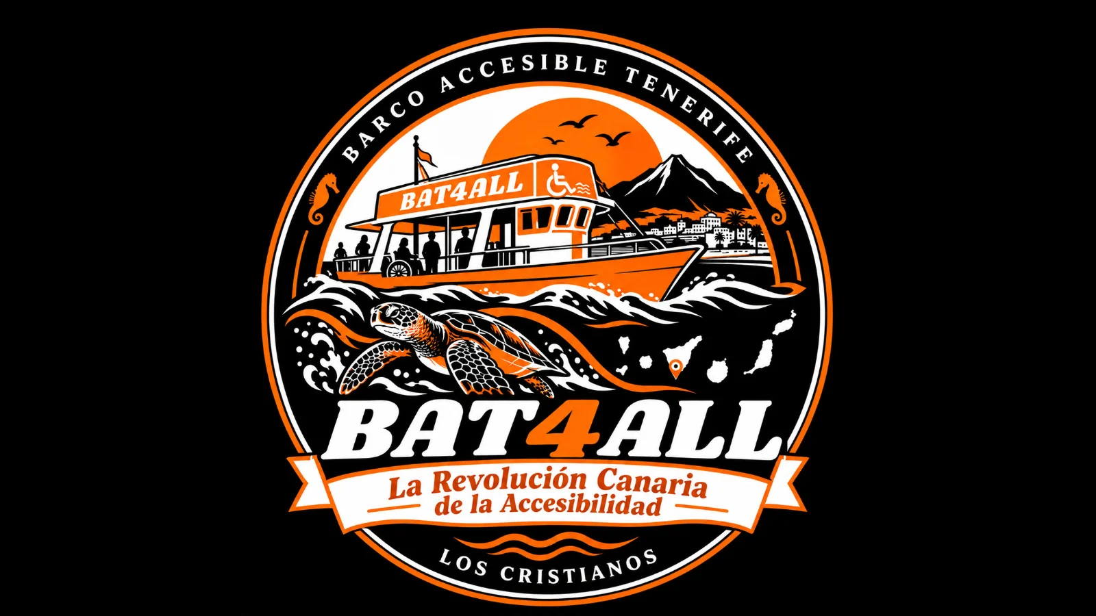 BAT4ALL, barco accesible en Los Cristianos, Tenerife – A Revolución Canaria da Accesibilidade