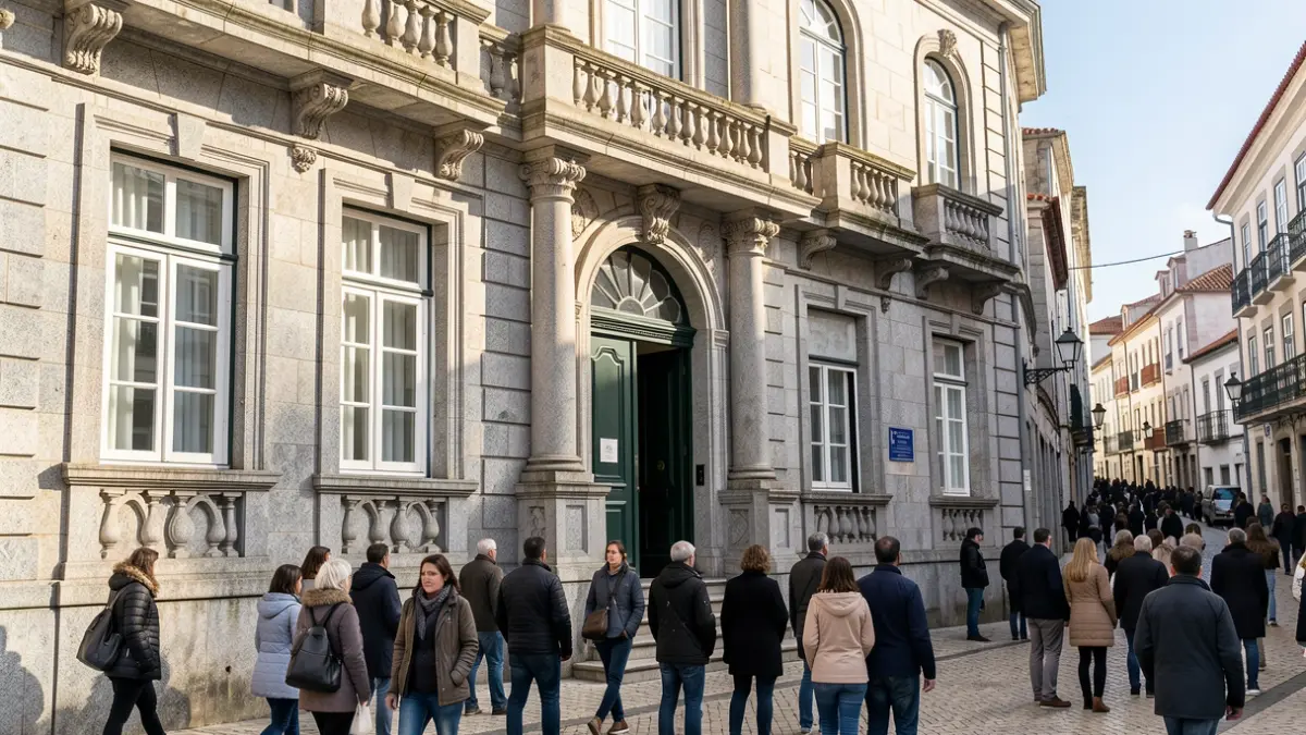 Imaxe xenérica de fachada de edificio histórico renovado.