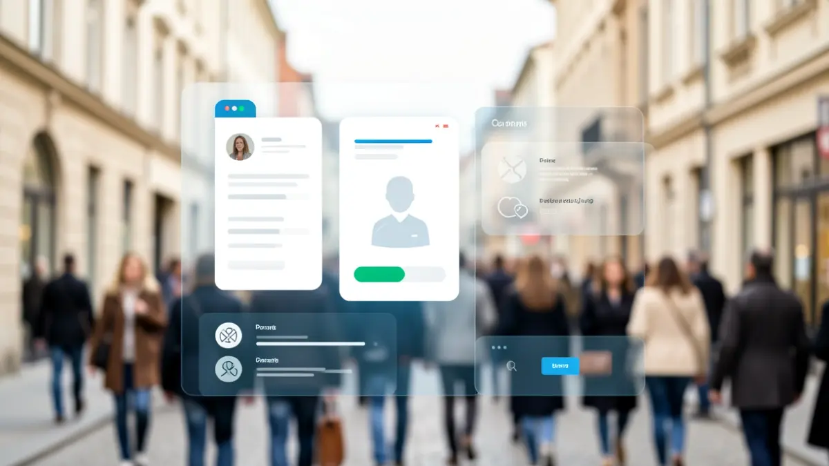 Imaxe xenérica de privacidade dixital e consentimento do usuario.