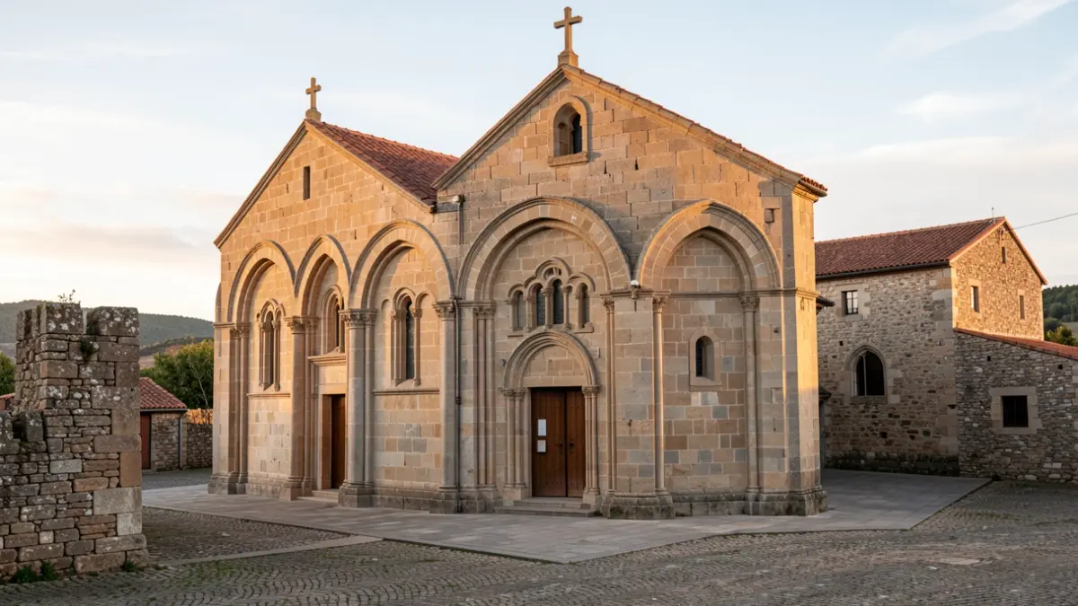 Imagen genérica de la iglesia de San Tomé de Monteagudo en Arteixo.