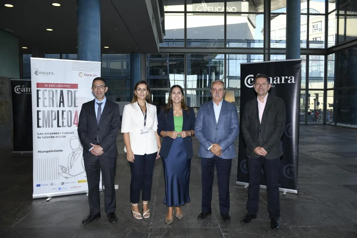 Feira de emprego 45+ na Coruña: Xunta impulsa emprendemento e contratación