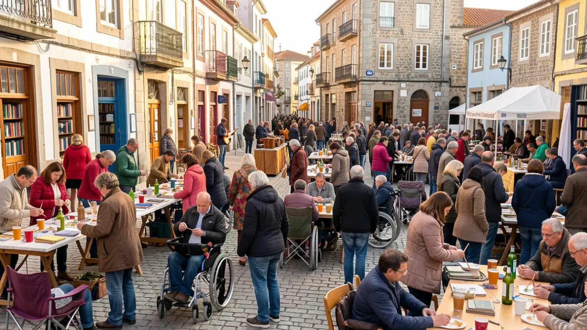 Imagen genérica de festival cultural inclusivo en Galicia.