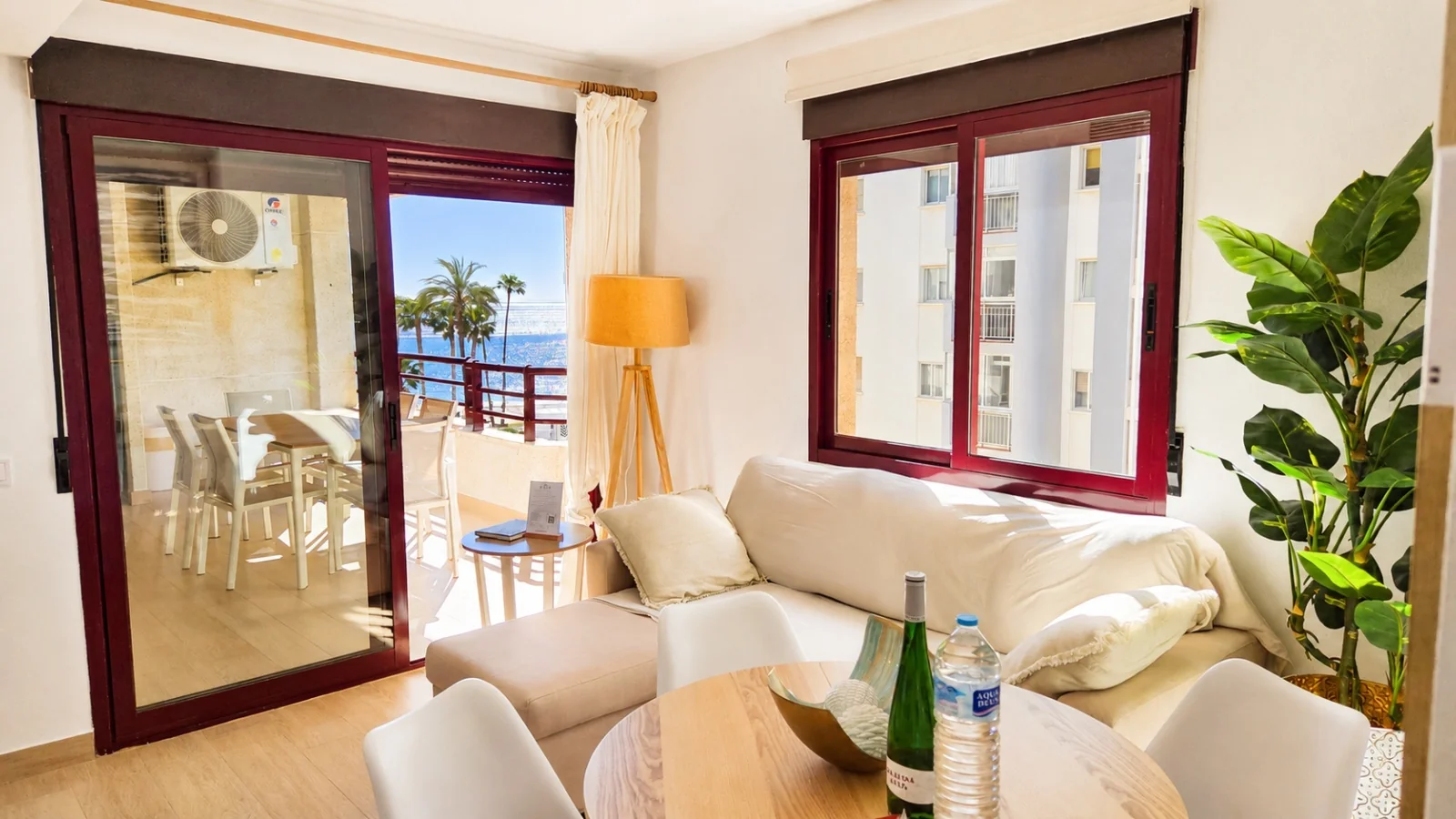 Apartamento fronte ao mediterráneo